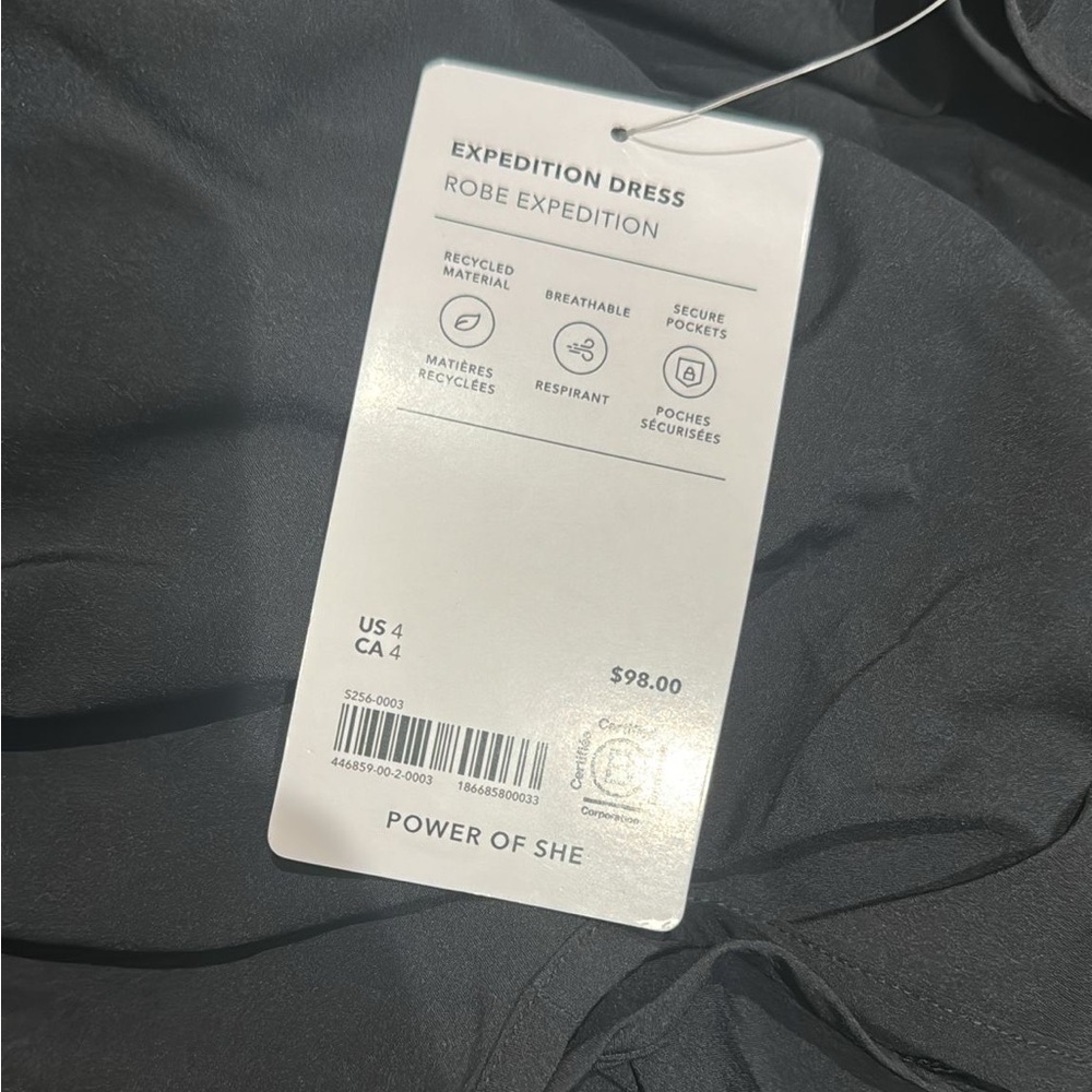Athleta Expedition Dress Skort Dress // Black #446859 - Picture 15 of 16